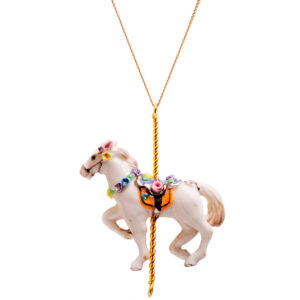 Merry Go Round Horse Necklace
