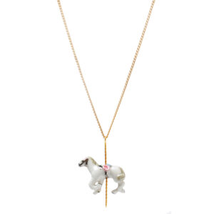 Merry Go Round Small Horse Necklace