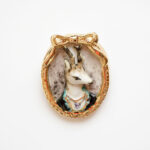 Prince Ambrose Deer Cameo Brooch