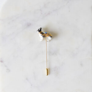 French Bulldog Pin Brooch