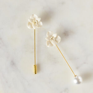 Peruvian Lily Pin Brooch