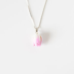 Pink Tulip Necklace