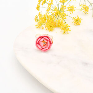 Peony Adjustable Ring