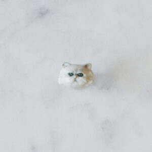 Persian Cat Necklace - White