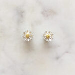 Daisy Flower Stud Earrings