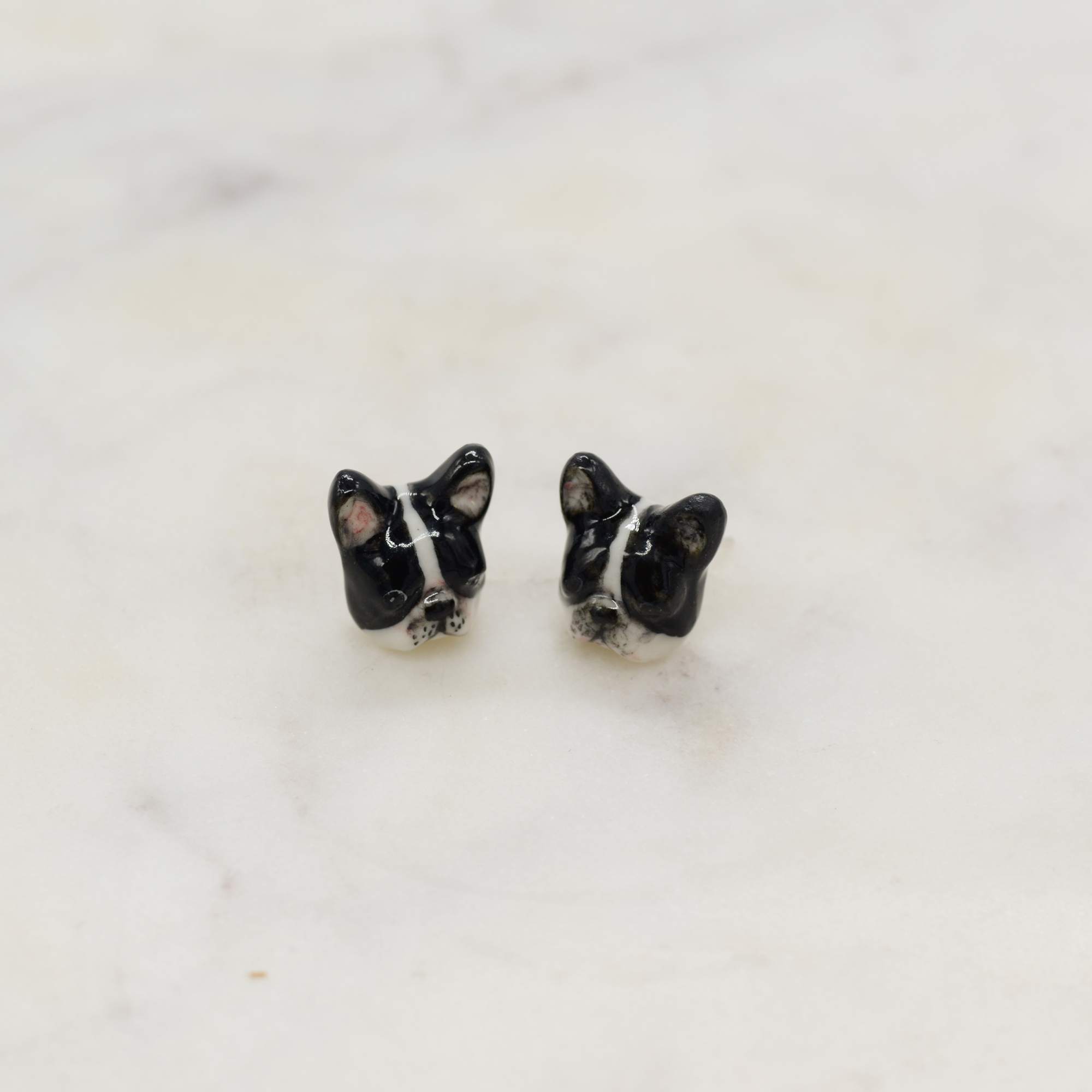 French Bulldog Stud Earrings - Image 2