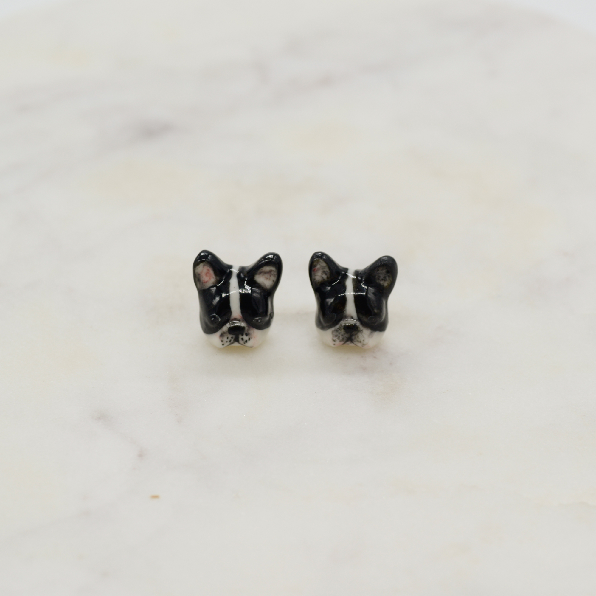 French Bulldog Stud Earrings