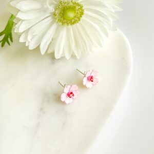 Cherry Blossom Stud Earrings