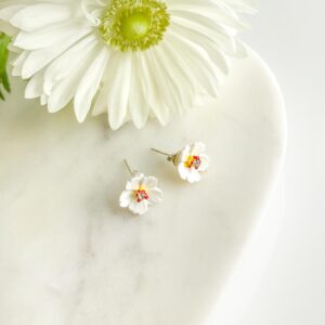 Pear Blossom Stud Earrings