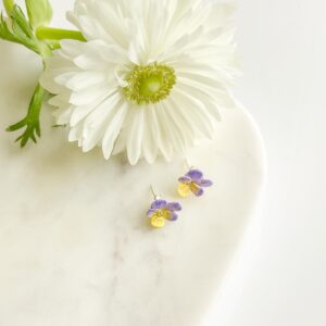 Viola Stud Earrings
