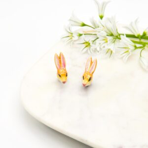 Rabbit Stud Earrings