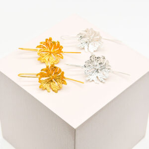 Statement Flower Hook Earrings