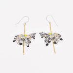 Zebra Earring